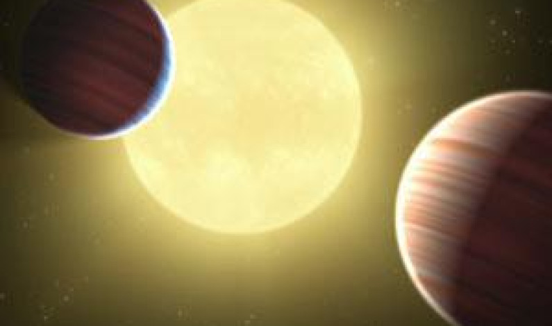 দুটি গ্রহ ঘুরছে একই কক্ষপথে! দুটি গ্রহ ঘুরছে একই কক্ষপথে!