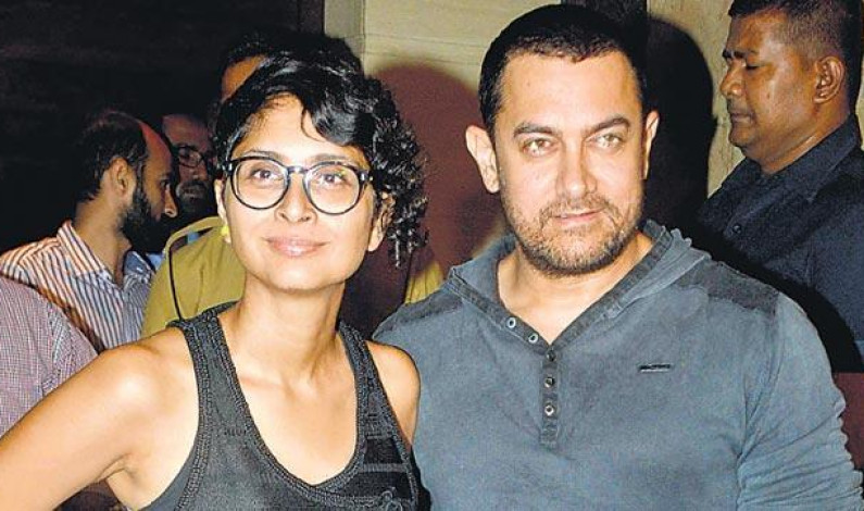 ভারত ছাড়লেন আমির খান ভারত ছাড়লেন আমির খান